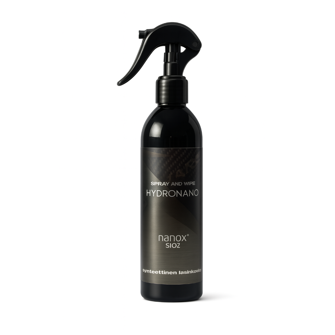 nanox® siO₂ HYDRONANO – Superficie de Vidrio Sintético | El Recubrimiento Cerámico Más Rápido