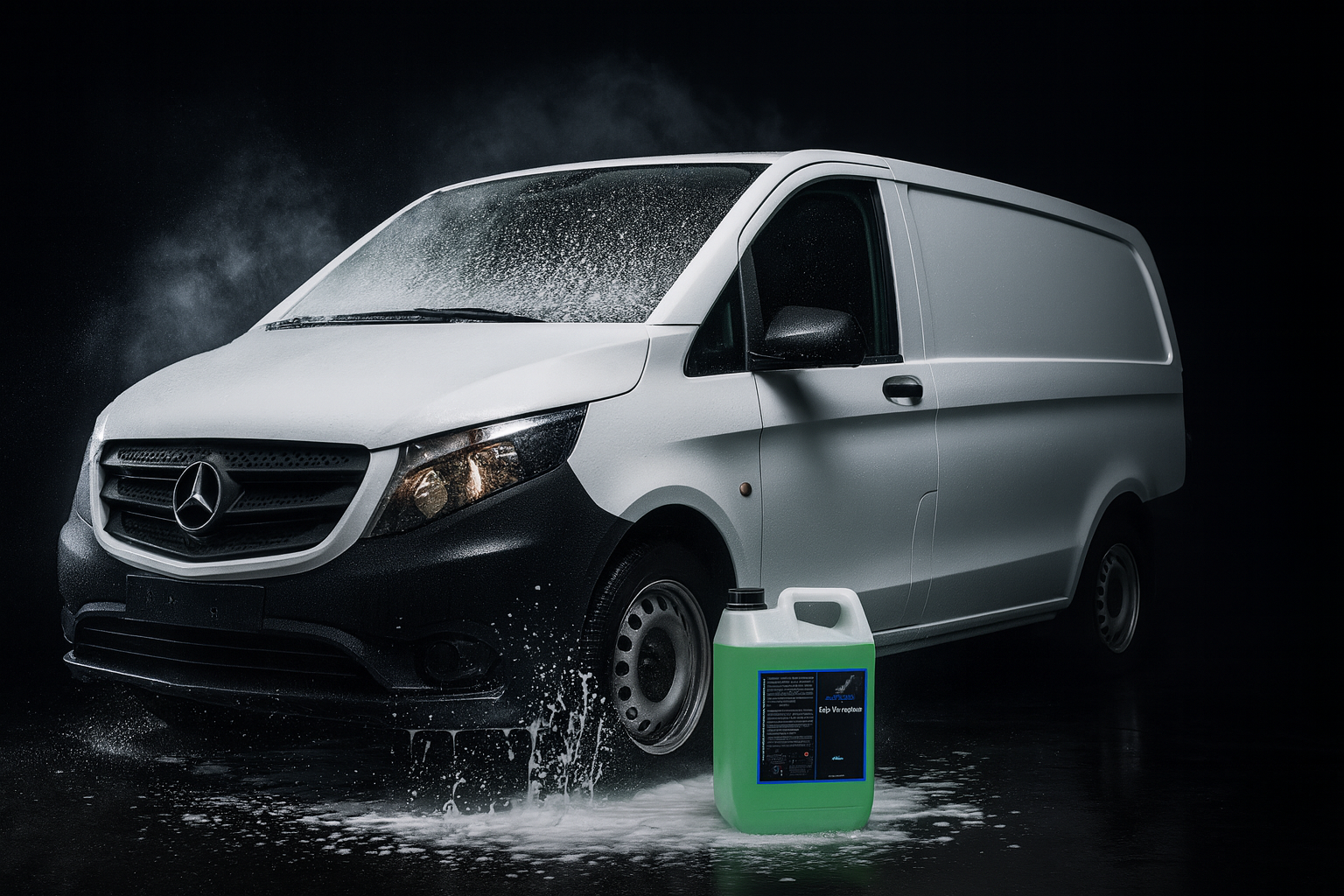 Mercedes Vito 2015 studiokuvauksessa