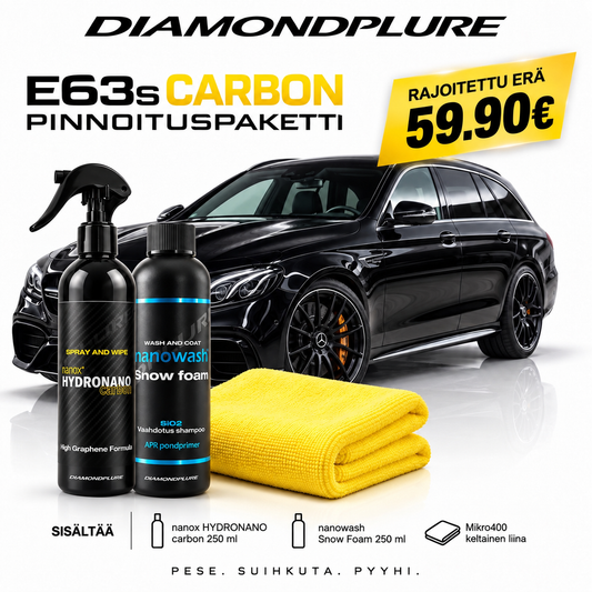 Pesu ja pinnoite carbon paketti. Diamondplue